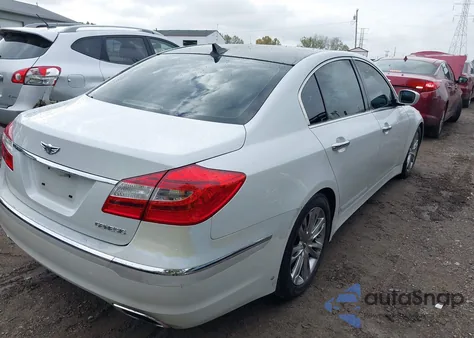 2012 Hyundai Genesis 3.8 z USA, uszkodzony, nr VIN KMHGC4DD1CU151805